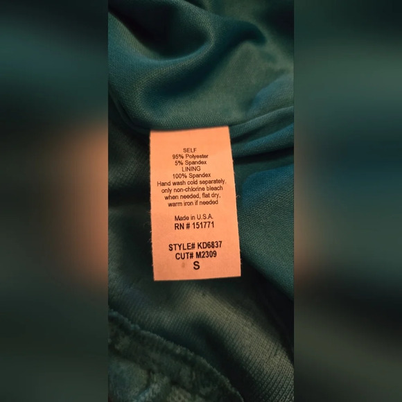 Strapless Side Slit Midi Dress #370-372 - Picture 6 of 9